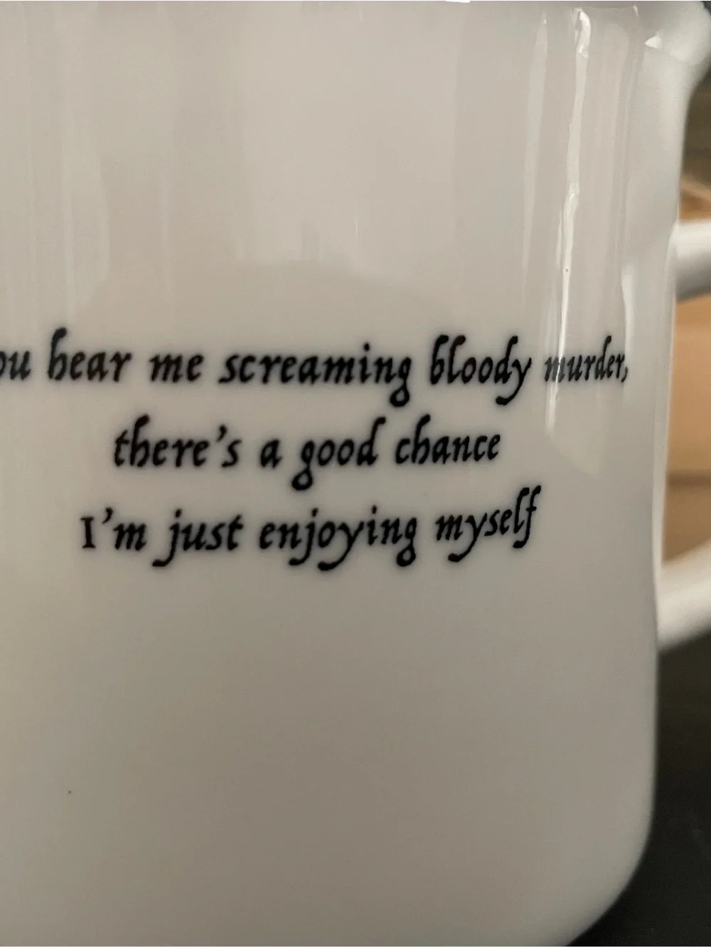 Pottery Barn “Wednesday “ Mugs /2
